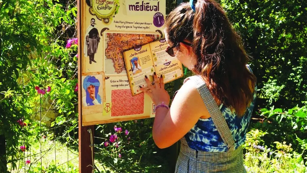 Escape game garden 3 5