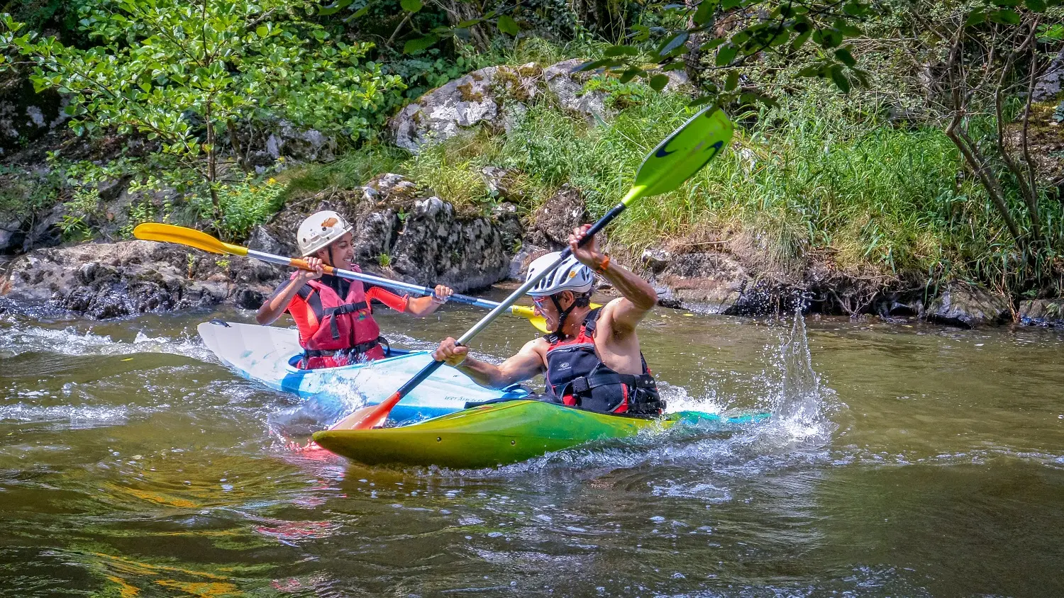 Etéactif-kayak-jeu