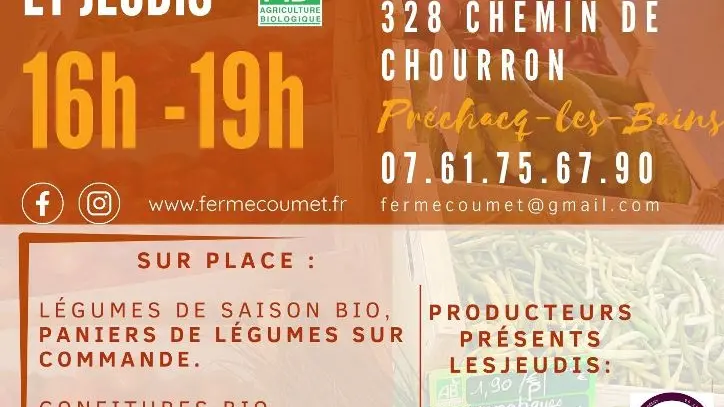Flyer Coumet chq lundi _ jeudi