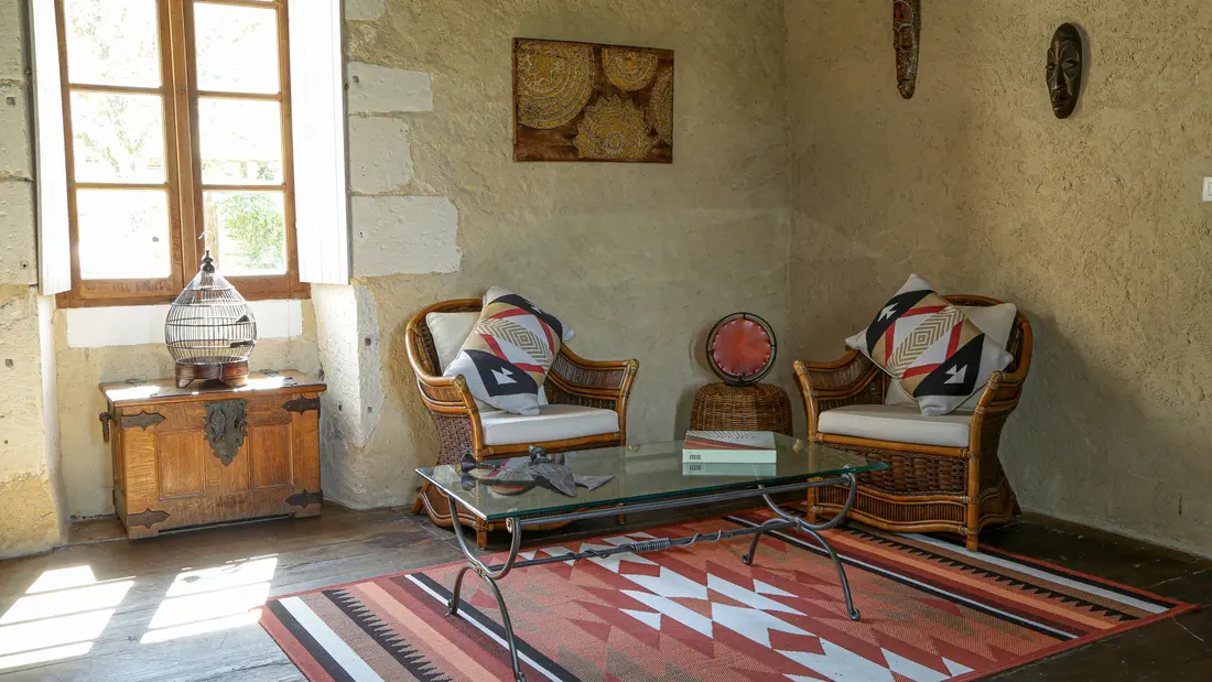 Gîte familial petit salon (1) 2