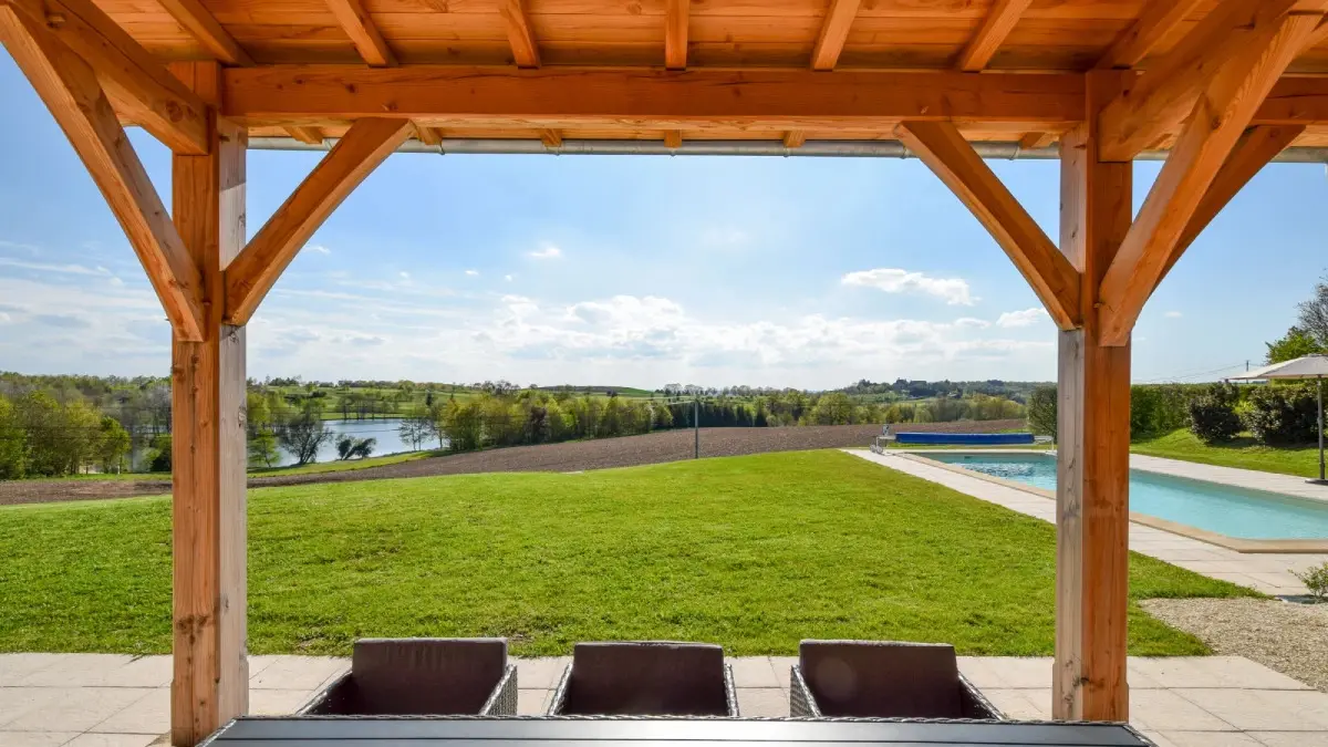 Gîte la Dorioterie Terrasse