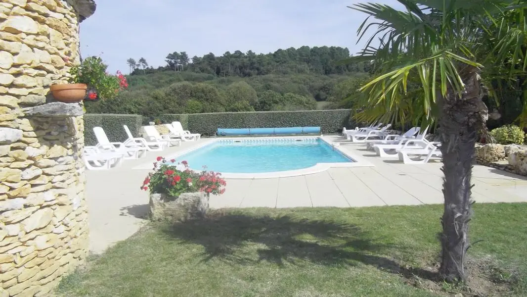 Gîtes des endrevies piscine