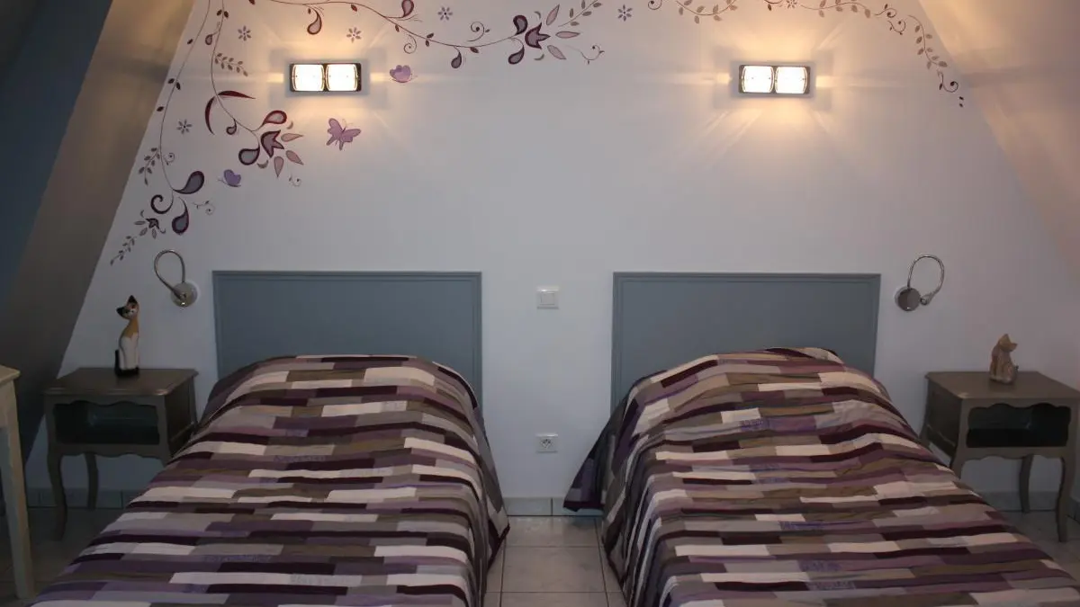 Gite le rouquet chambre 2
