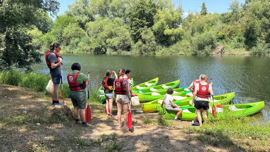 Roxane Cyrano Bergerac - bord Dordogne - paddle