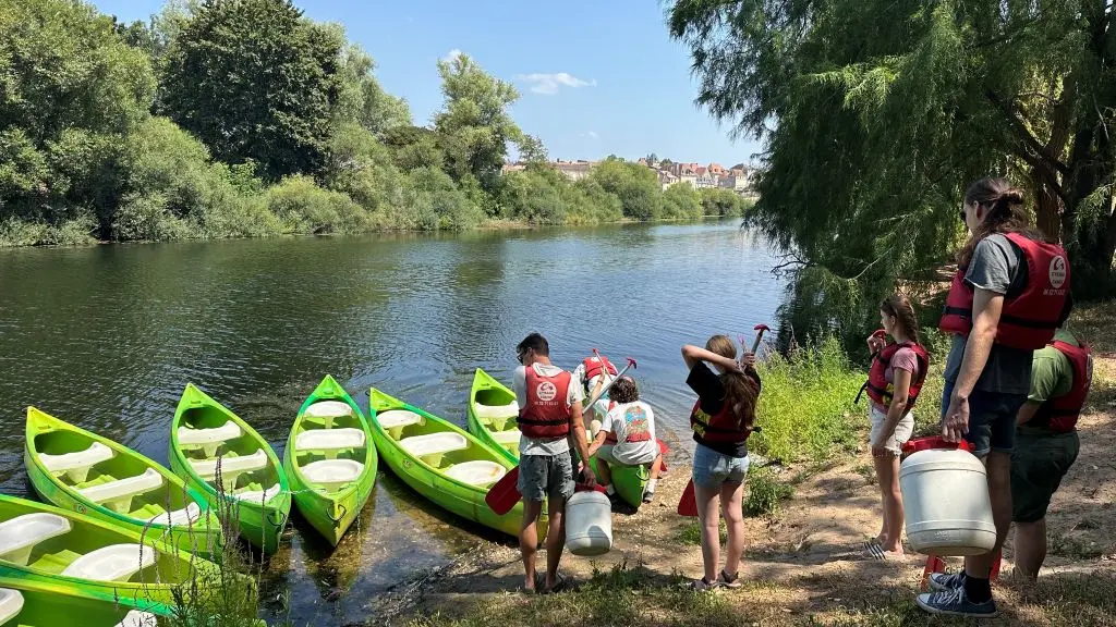 Roxane Cyrano Bergerac - bord Dordogne - paddle
