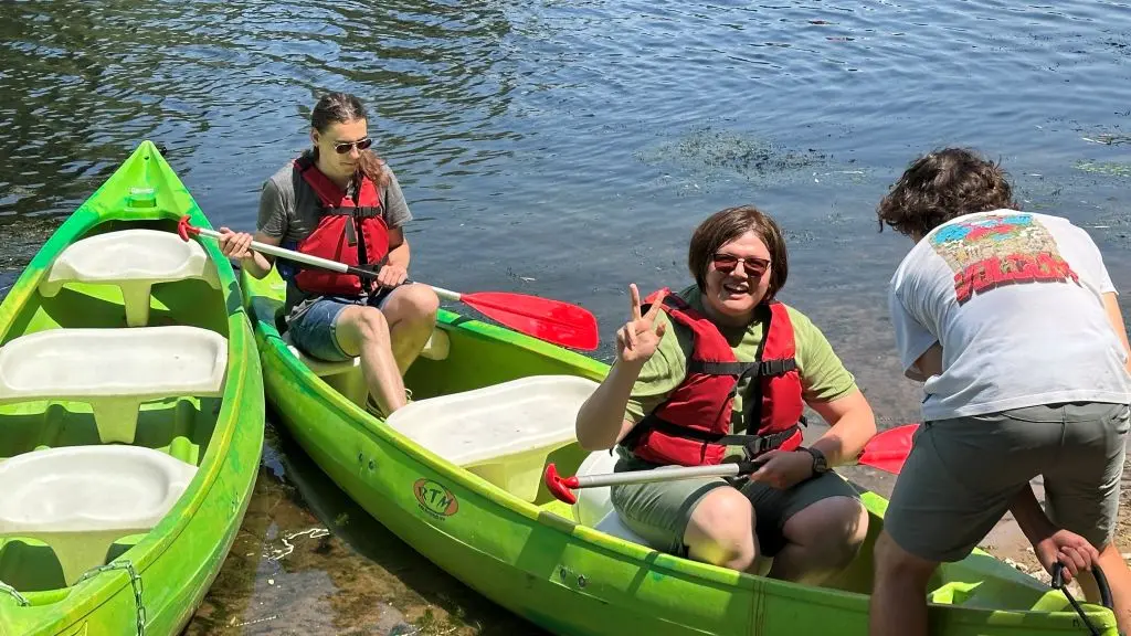 Roxane Cyrano Bergerac - bord Dordogne - paddle