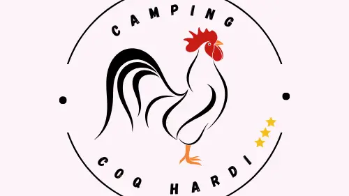 LOGO ROND camping coq hardi - 1