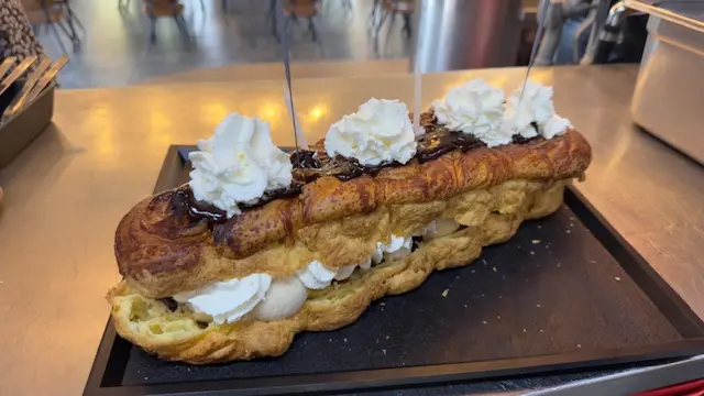 La Paillote de Steph dessert profiterole geante anniversaire