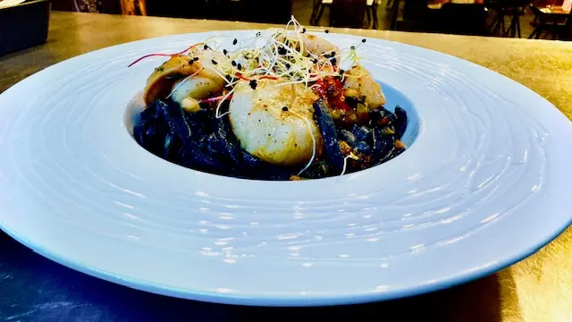 La Paillote de Steph plat saint jacques