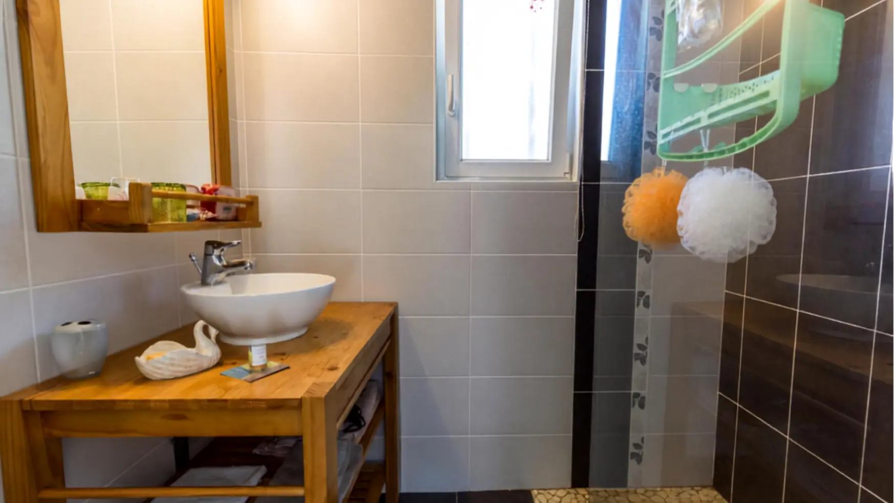 La Résinière à Hinx - salle de douche
