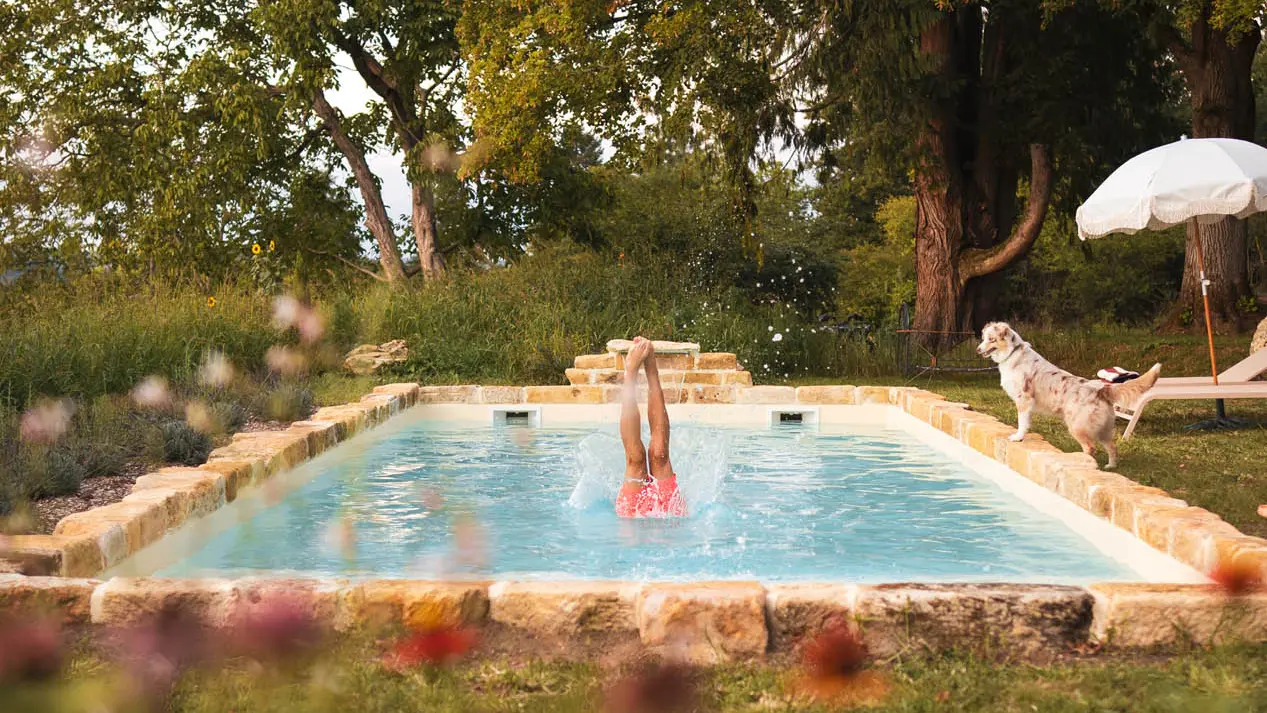 Maison Lou Piade Sarlat Piscine Plouf