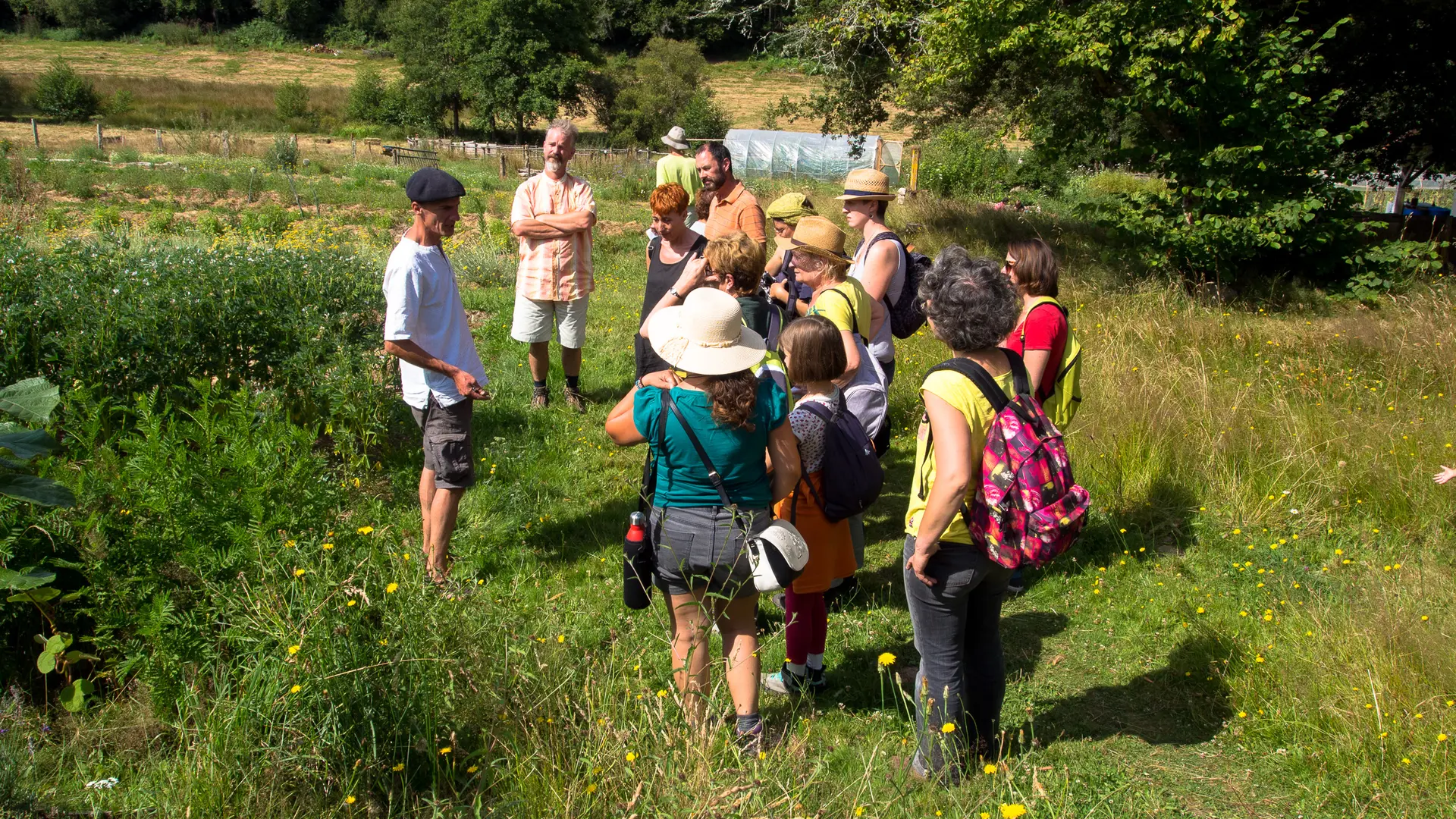 Visite de la ferme