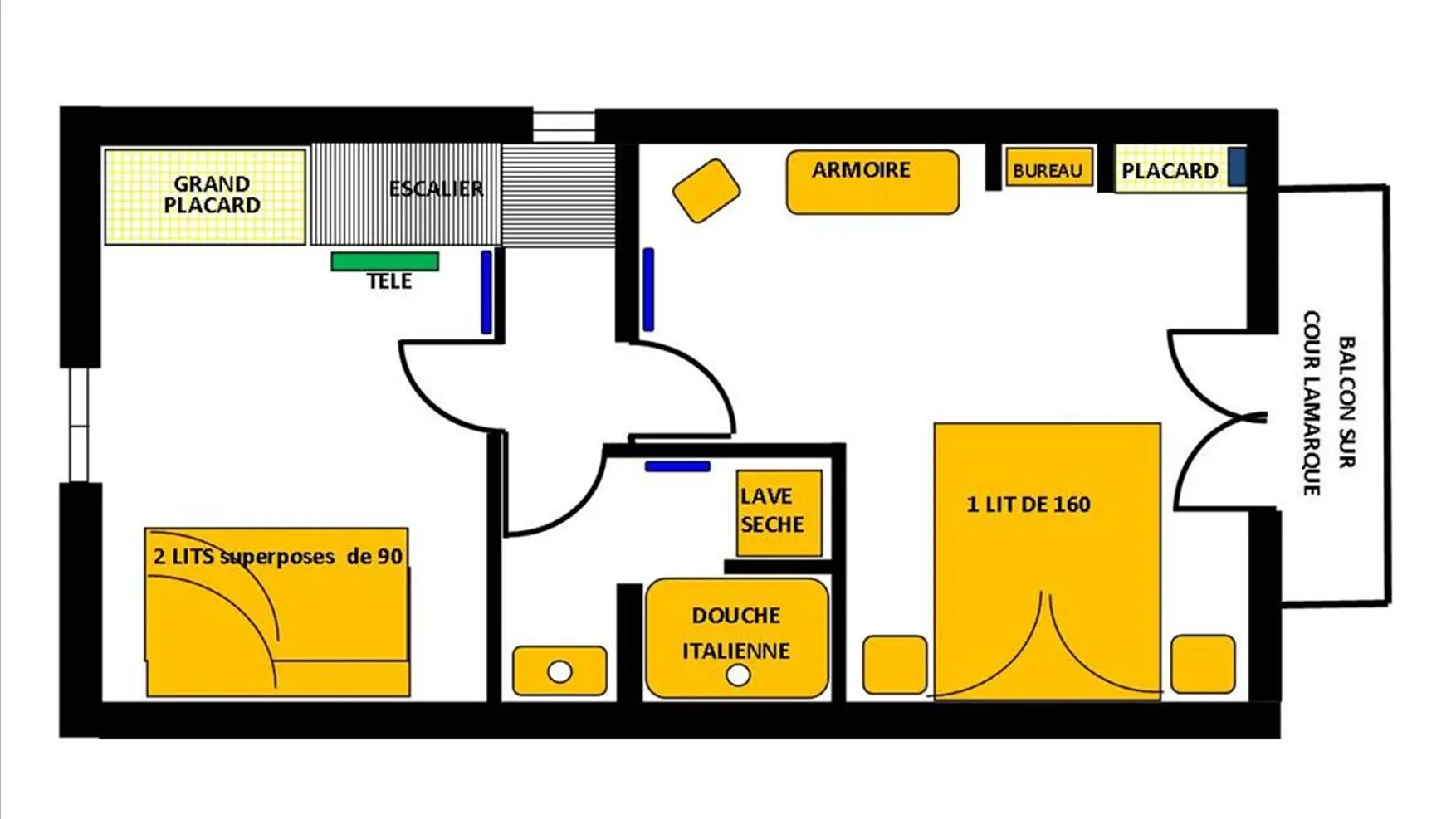 PLAN ETAGE