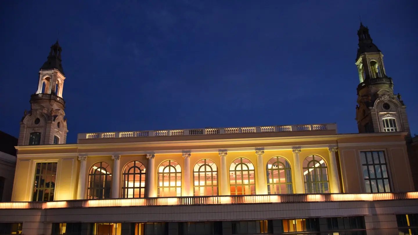 Palais Beaumont - Pau - Vue de nuit