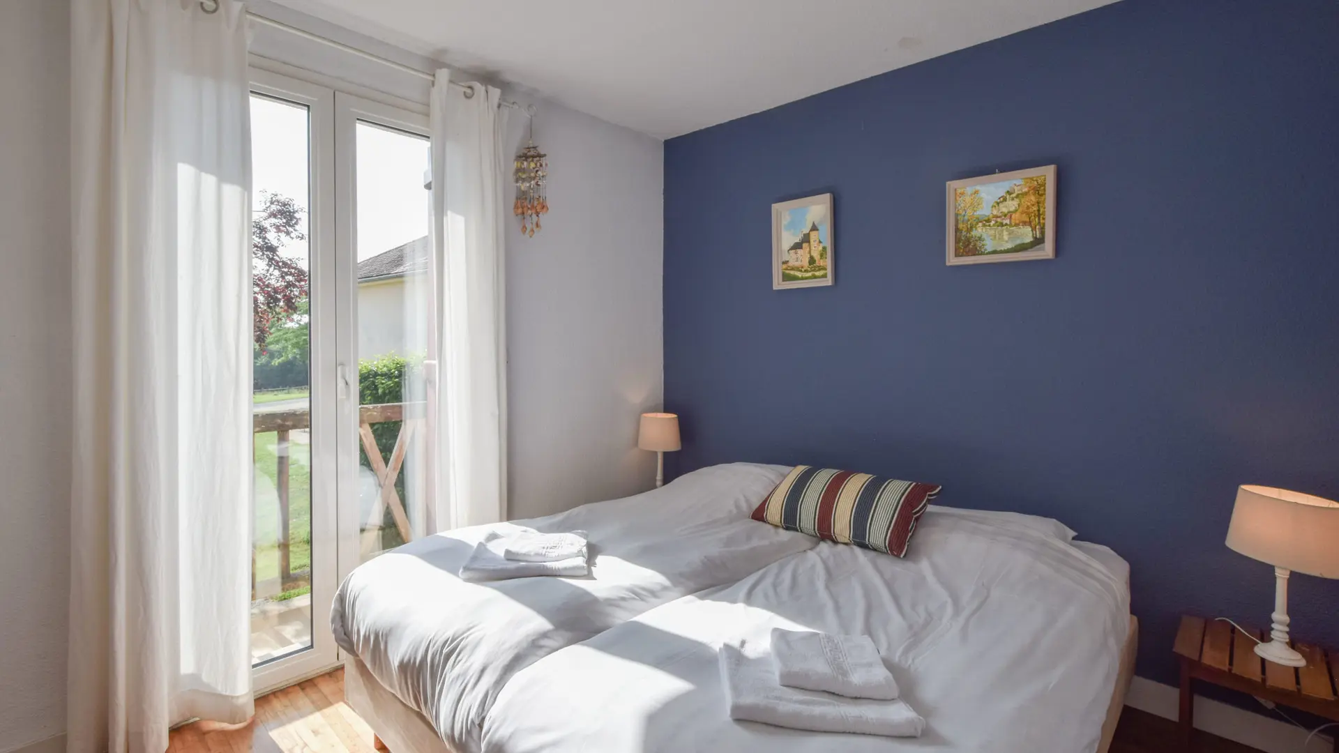 Pavillon Le Périgord Sable chambre