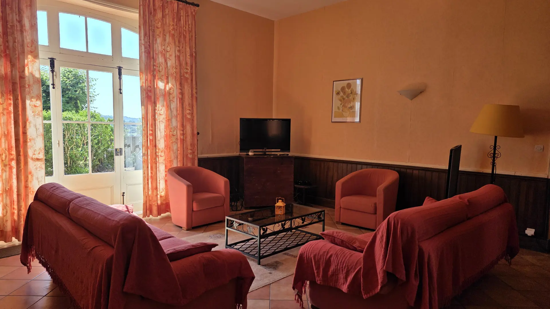 Périgord Noir Vallée Dordogne - Maison Murat - salon