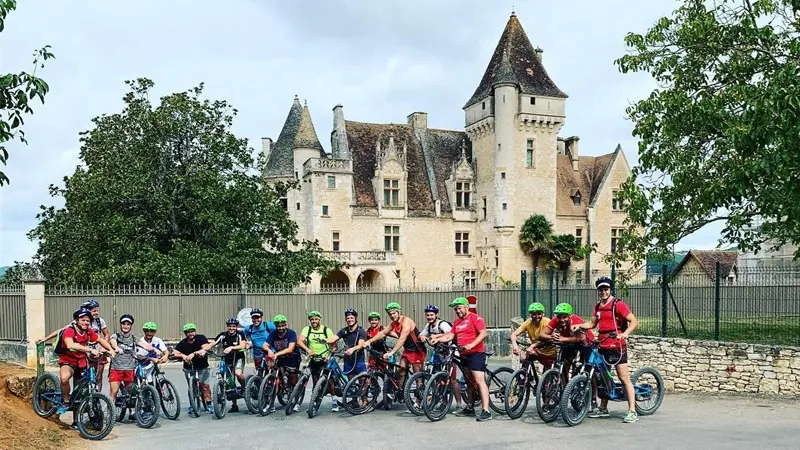 Périgord Noir Vallée Dordogne - Eco Rando Bike - velo Milandes