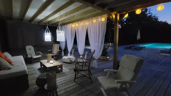 Périgord Noir Vallée Dordogne - La Bergerie - pool house