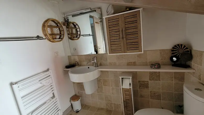 Périgord Noir Vallée Dordogne - sauges rouges - wc