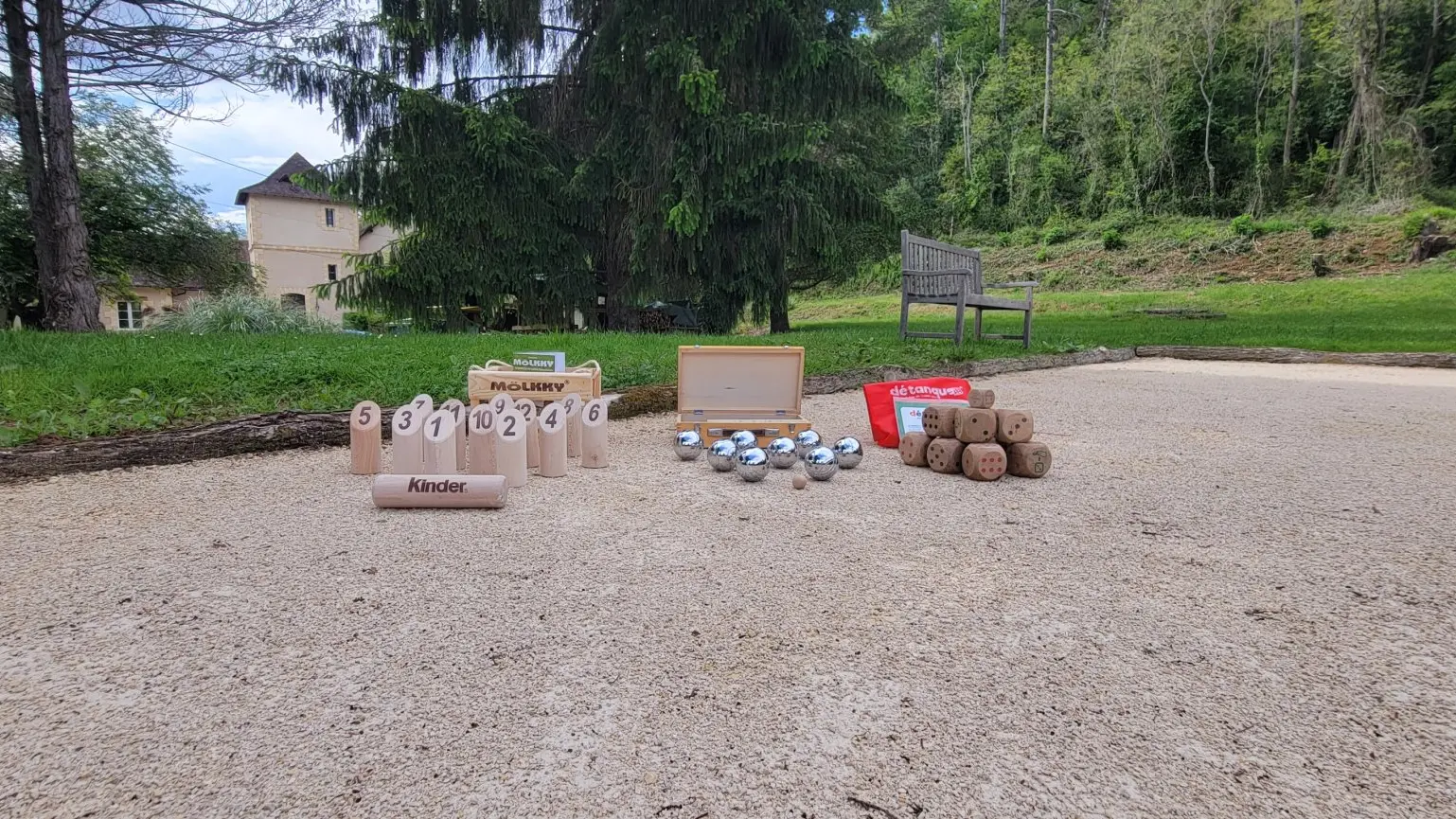 Périgord Noir Vallée Dordogne la bergerie jeux ext