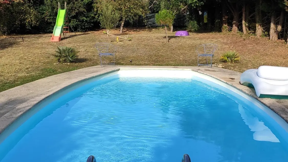 Potofayol piscine et tobogan