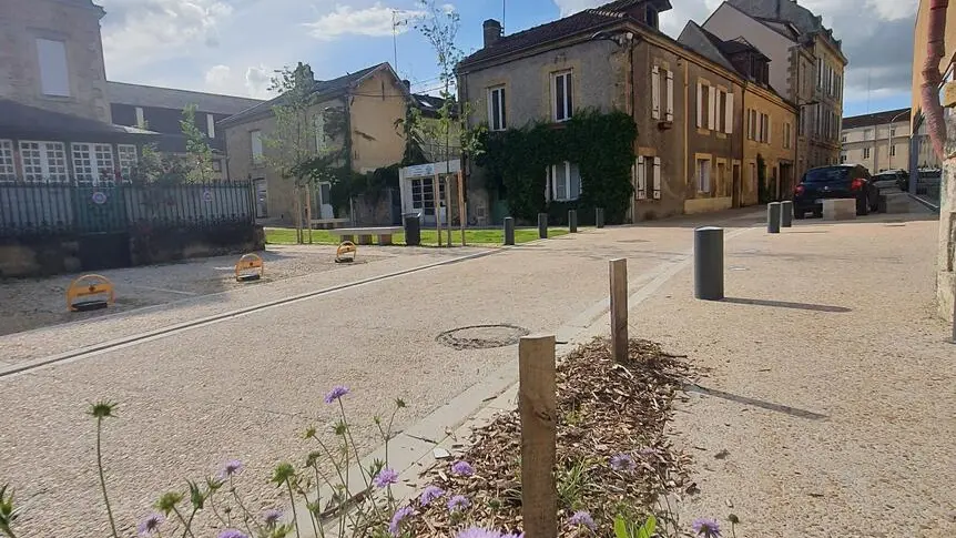 Rue Delpeyrat nouvellement aménagée 11