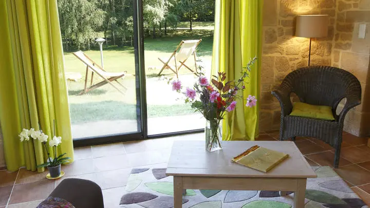 Salon gîte les Granges Hautes 2 - 6