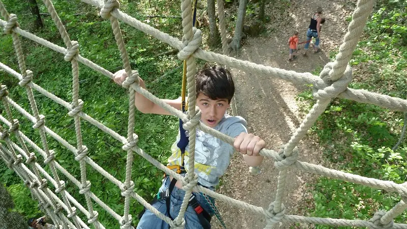 Saut de Tarzan ok