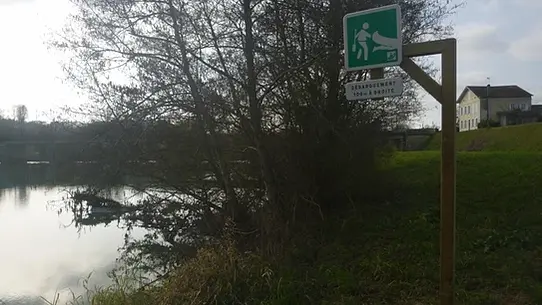 Sentier de l'Adour - Site de contournement Péré