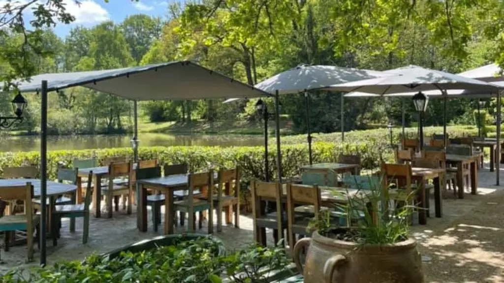 Terrasse Au Moulin de La Gorce