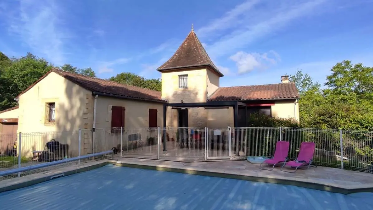 La Fougasse - Castelnaud VUE LA FOUGASSE