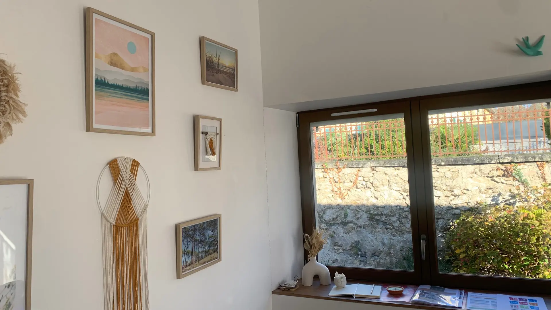 Vue depuis table à manger Le Petit Charron ©OTC