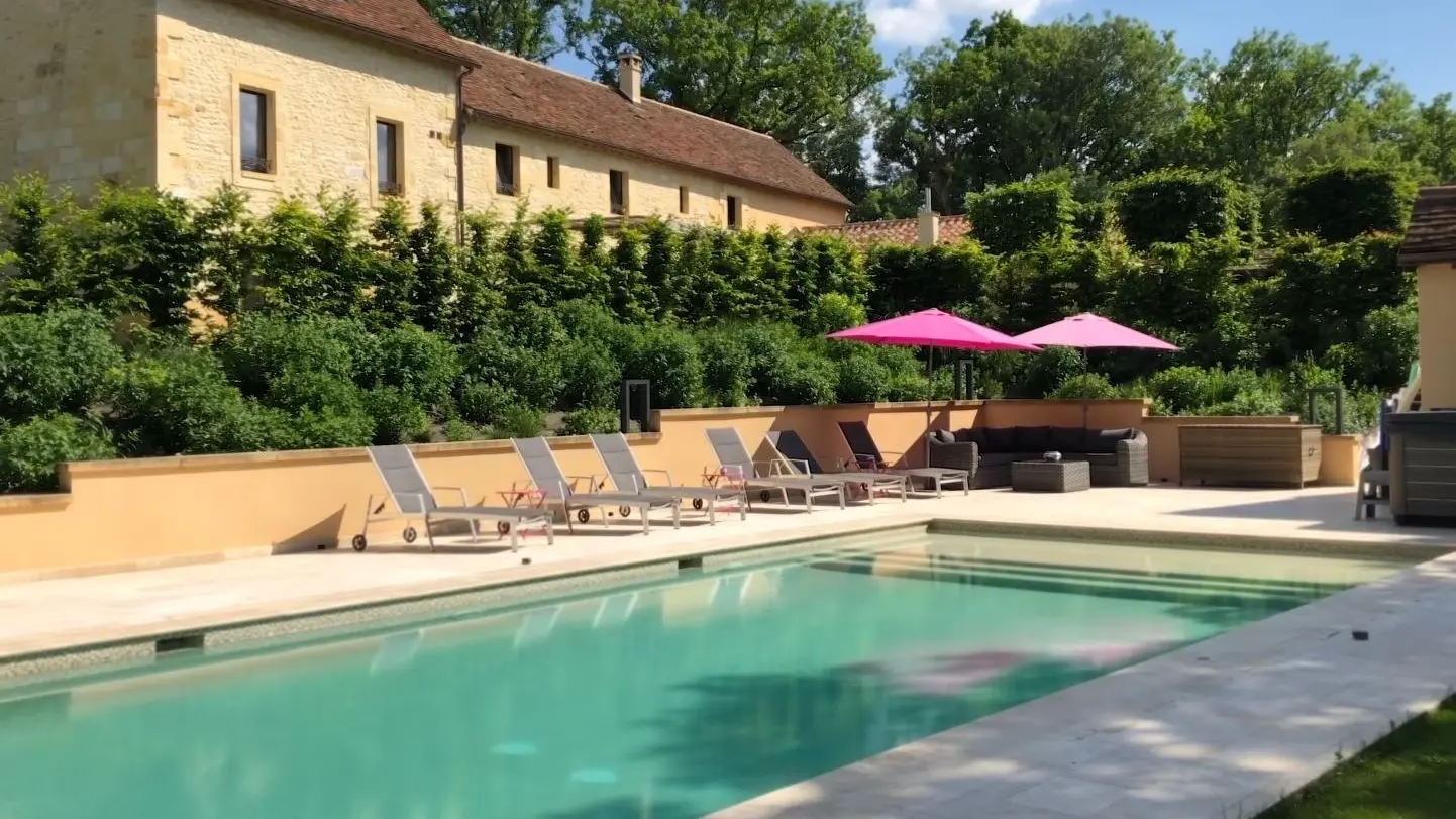 Vue piscine