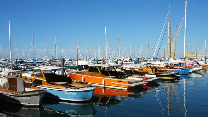 Bateaux port de plaisance Arcachon