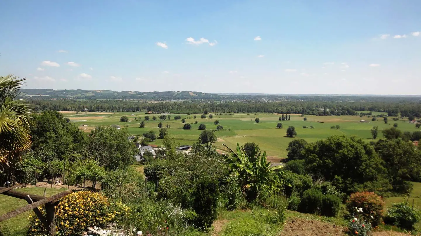 Meublé Biscar - Arbus - vue du gîte