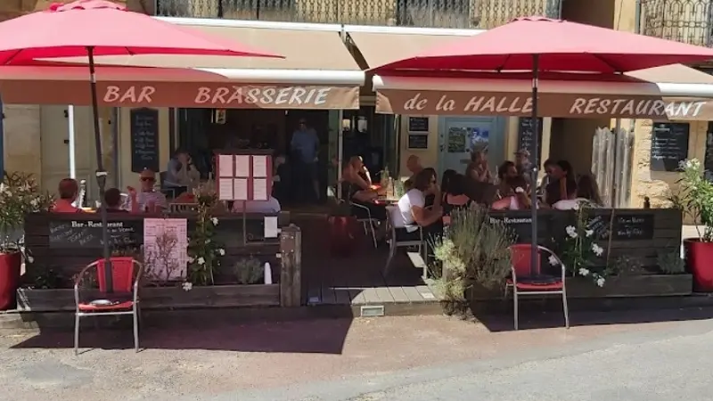 brasserie halle parasols