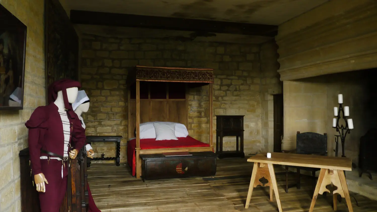 chambre château de Salignac (10)