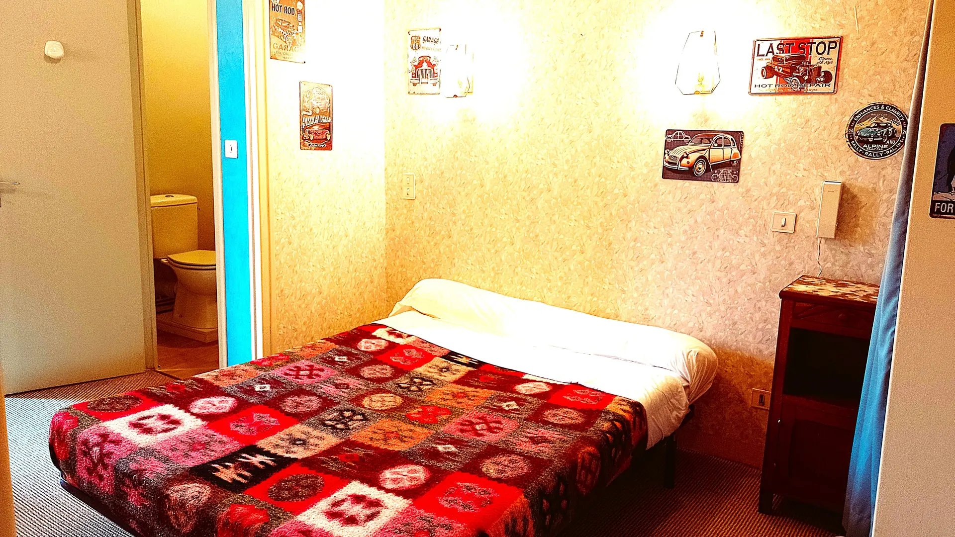 chambre aux  voitures-