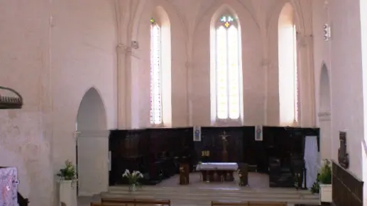 église St Astier nef