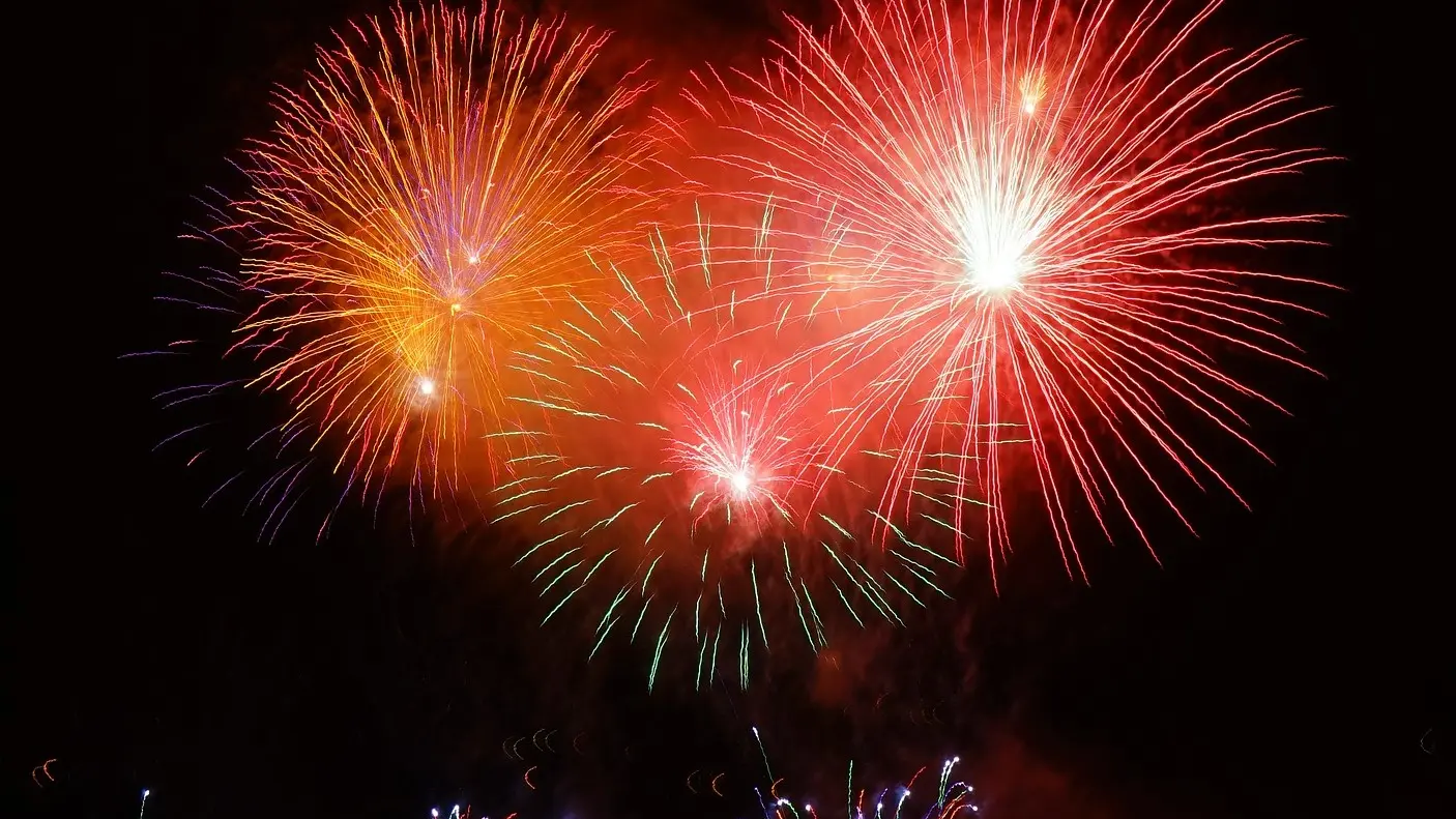 feu d'artifice