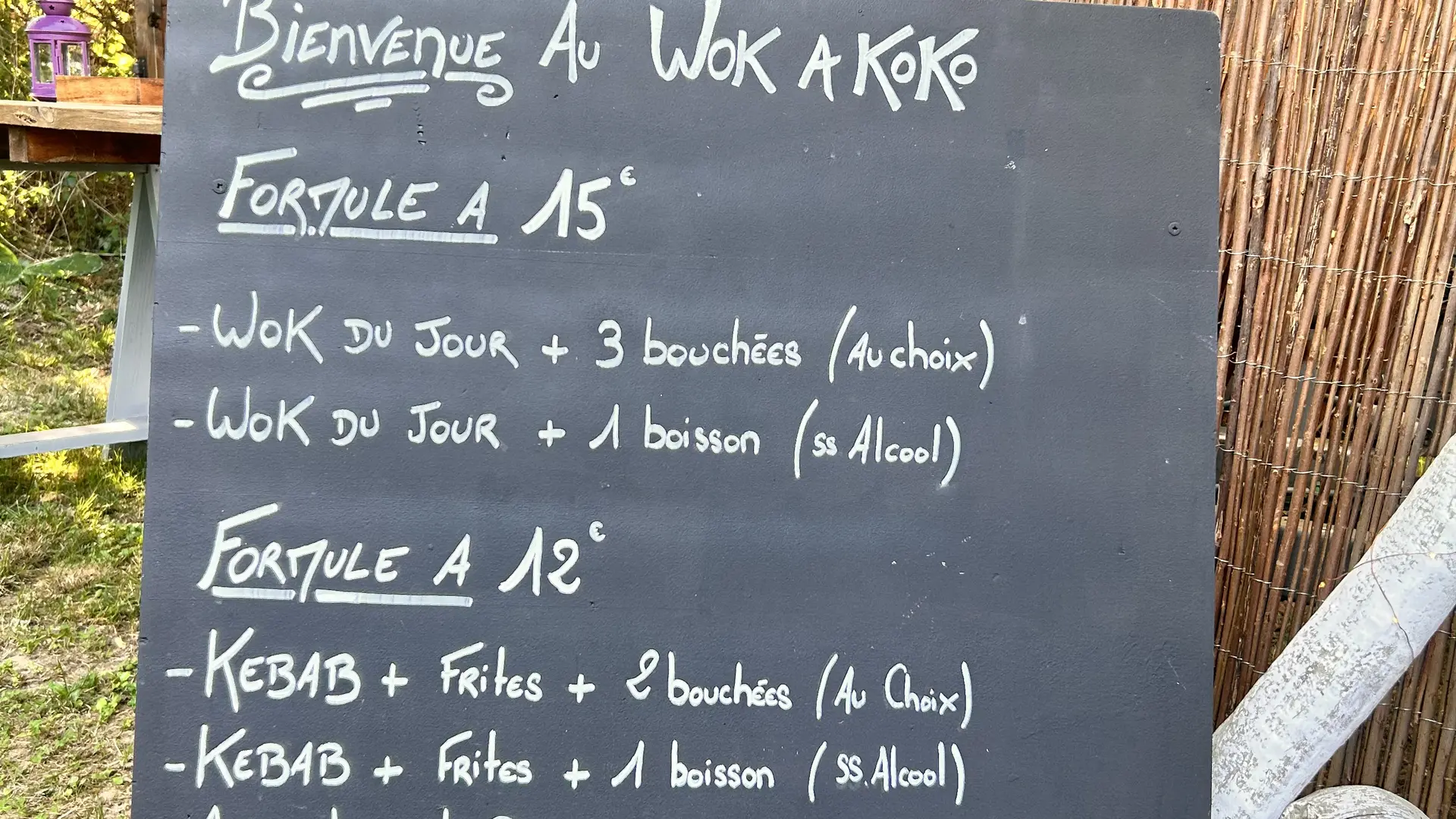 formule du jour wok à koko