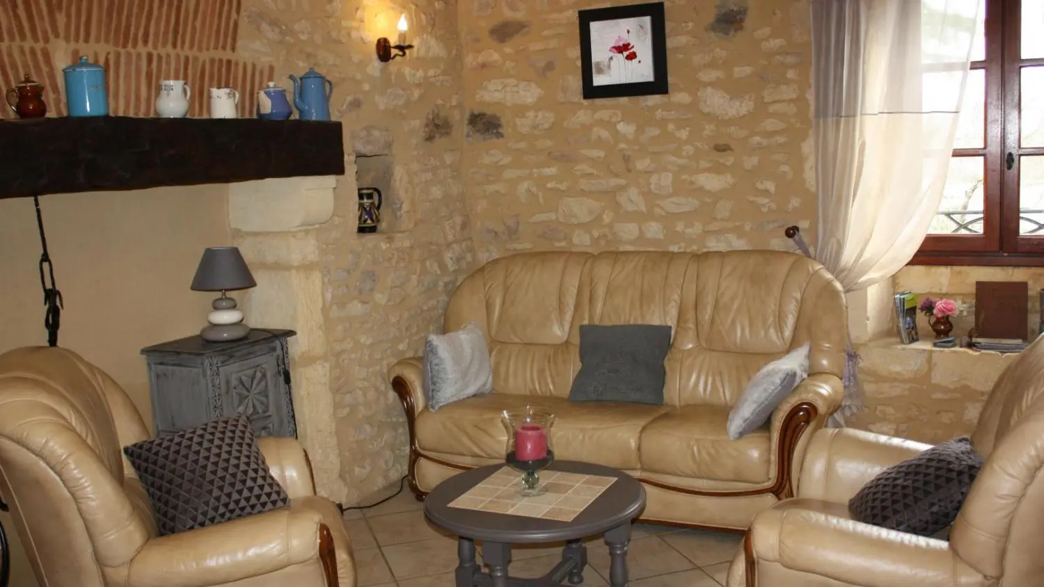 gite le rouquet salon