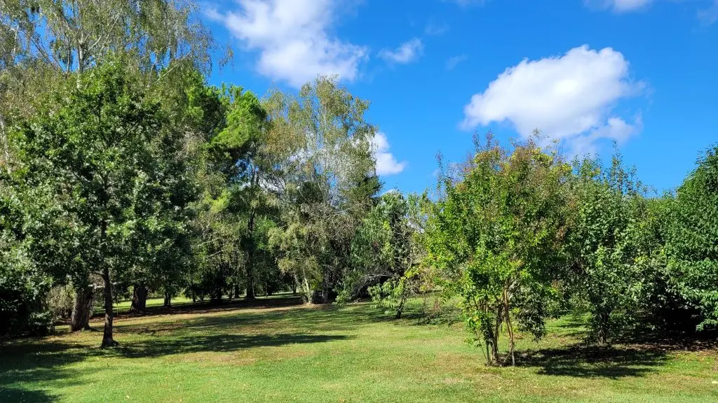 le grand parc du gite Pierre Forte