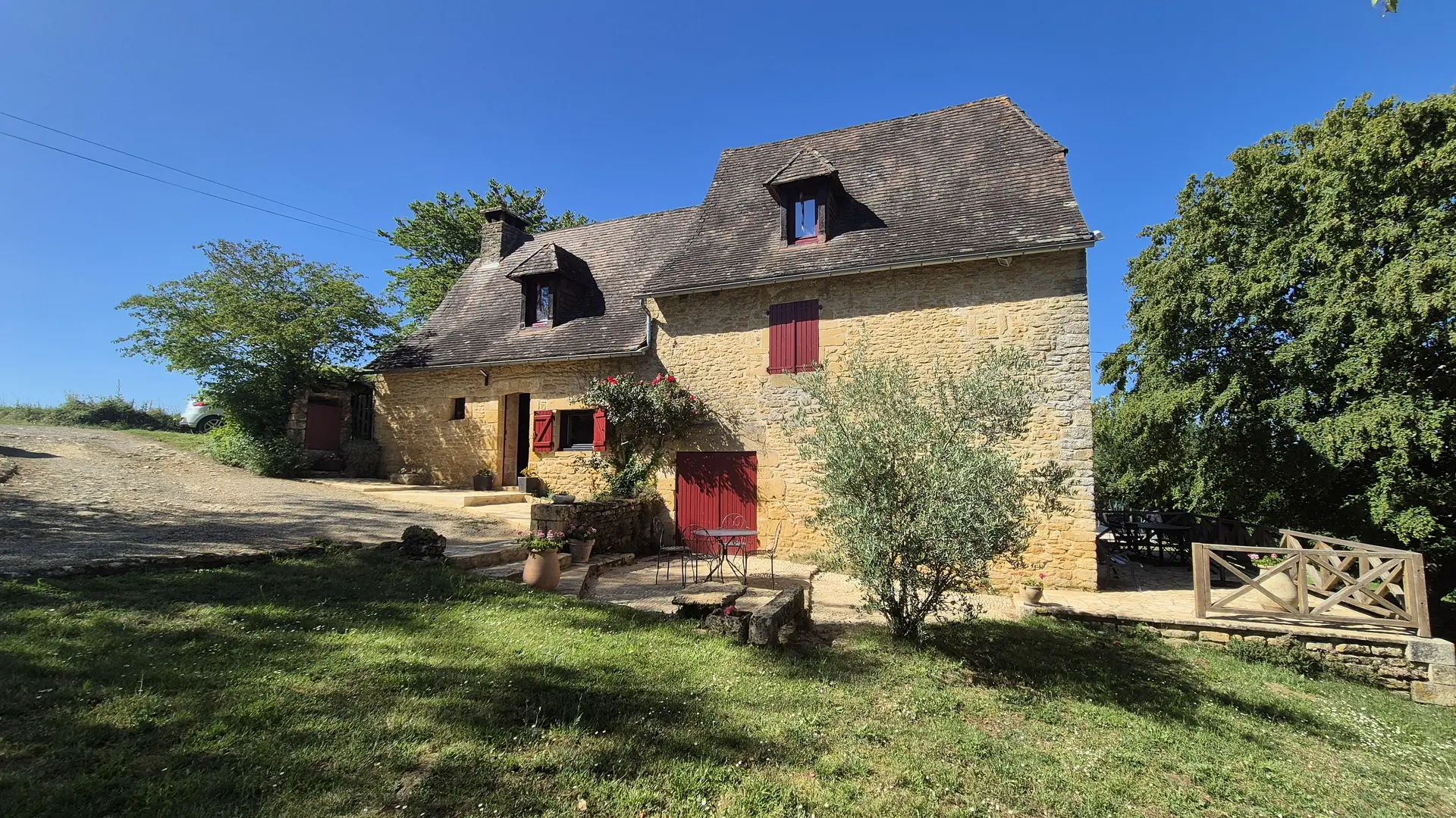 Maison Rouge avec piscine privée au nord de Sarlat_22
