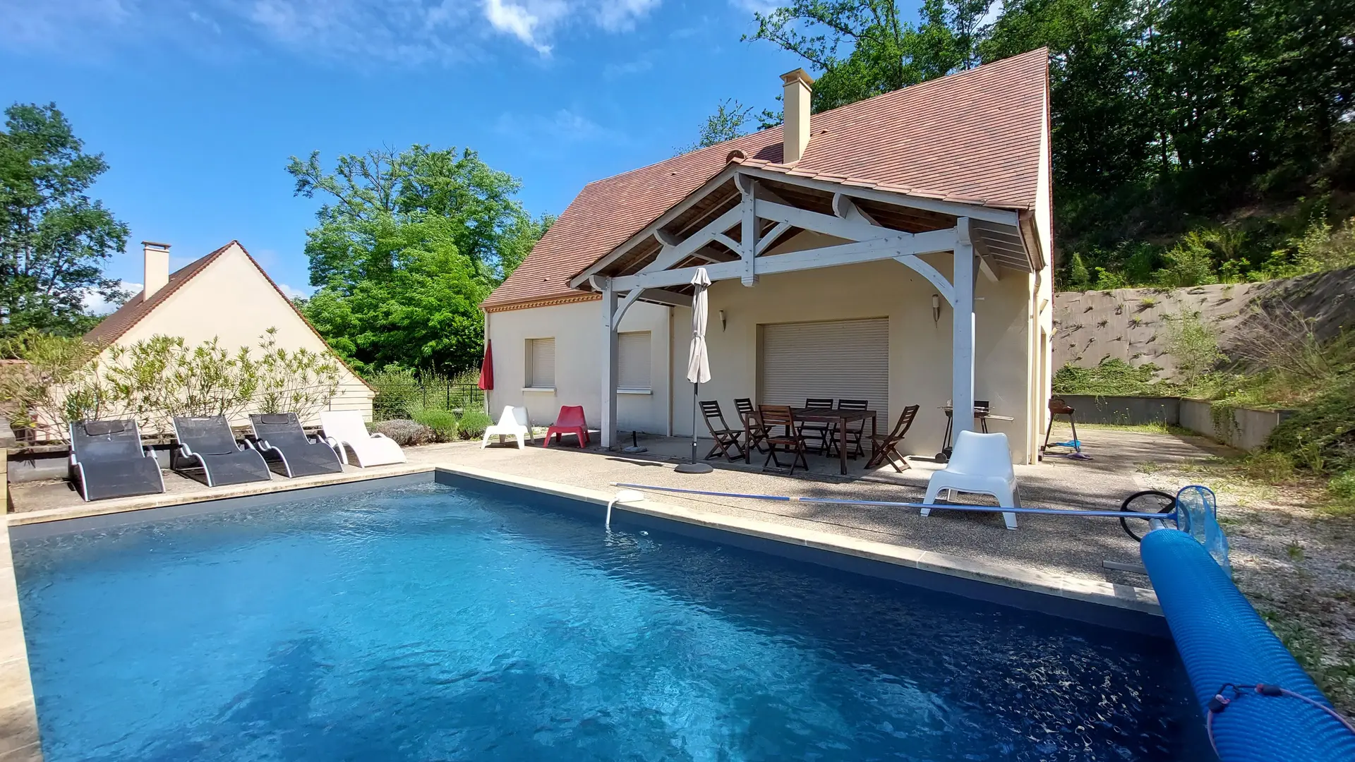 La Maison de Marius à Sarlat avec piscine chauffée_1