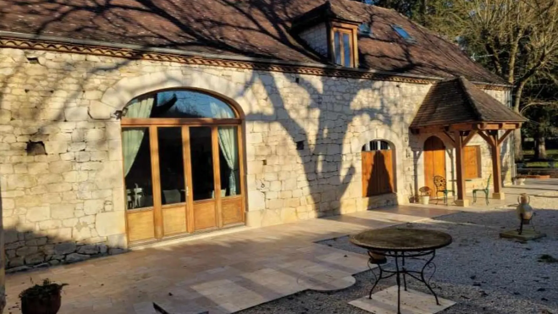 Gîte de charme Le Roucal piscine couverte chauffée_31