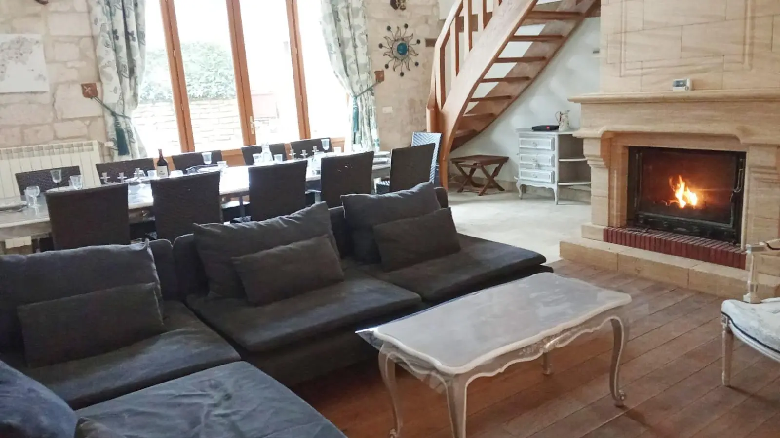 Gîte de charme Le Roucal piscine couverte chauffée_13