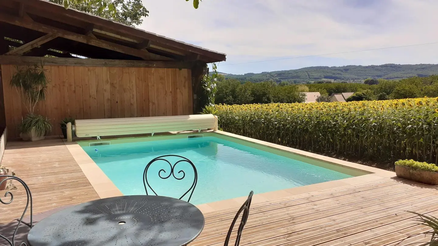 Le Chai de Gandil Sud de Sarlat Piscine chauffée_5