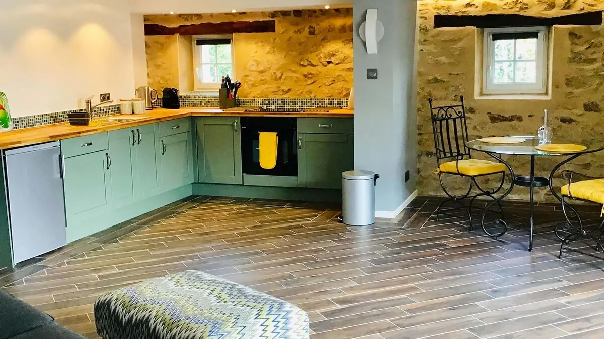 kitchenette gîte magnolias puyregonde dordogne