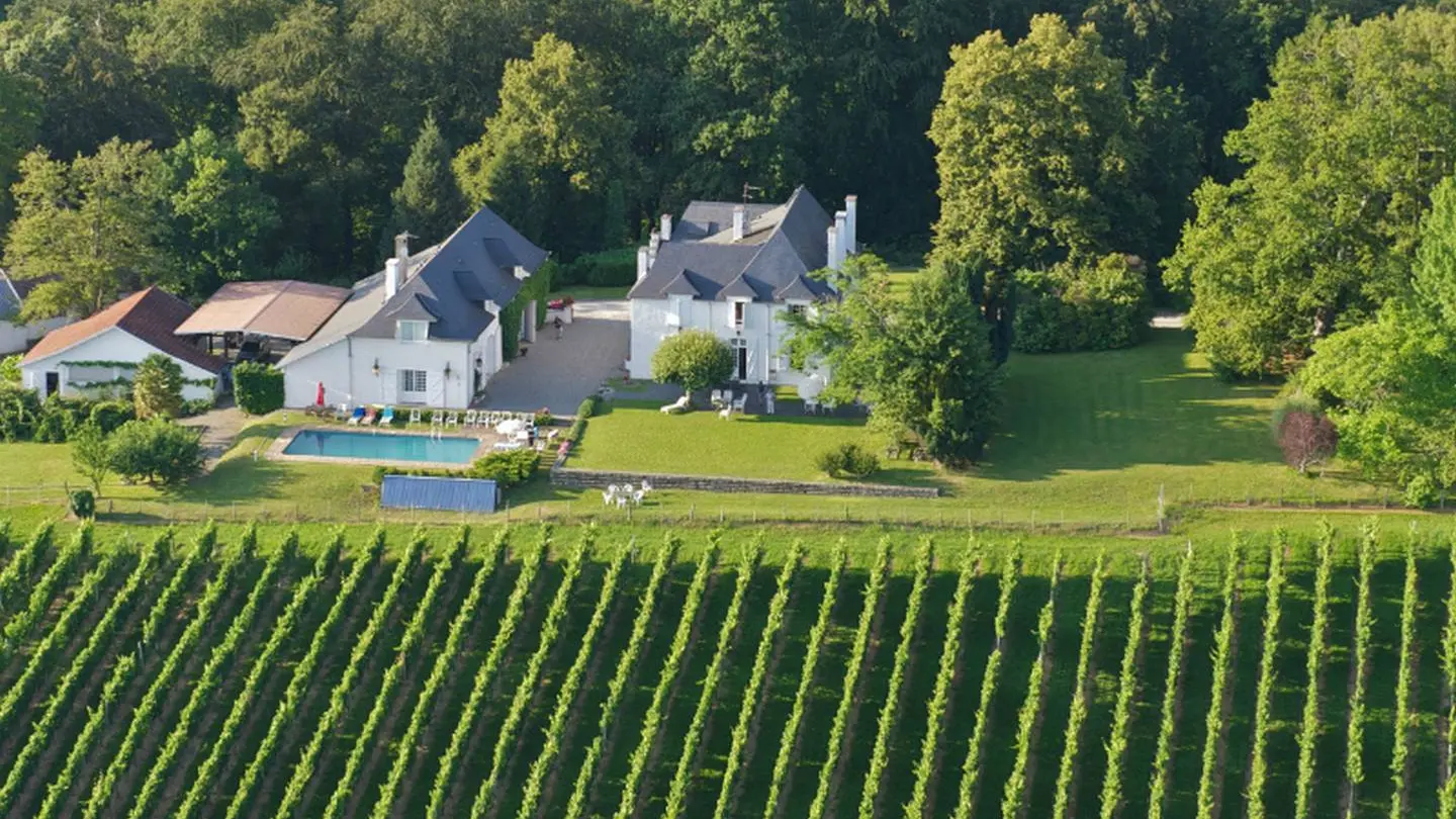 CLos Mirabel - Jurançon - Le Chais vue sur les vignes